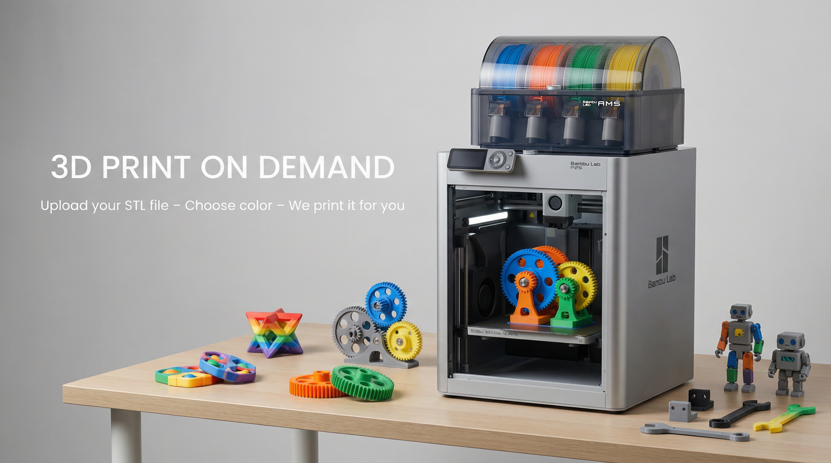 3D-print på bestilling