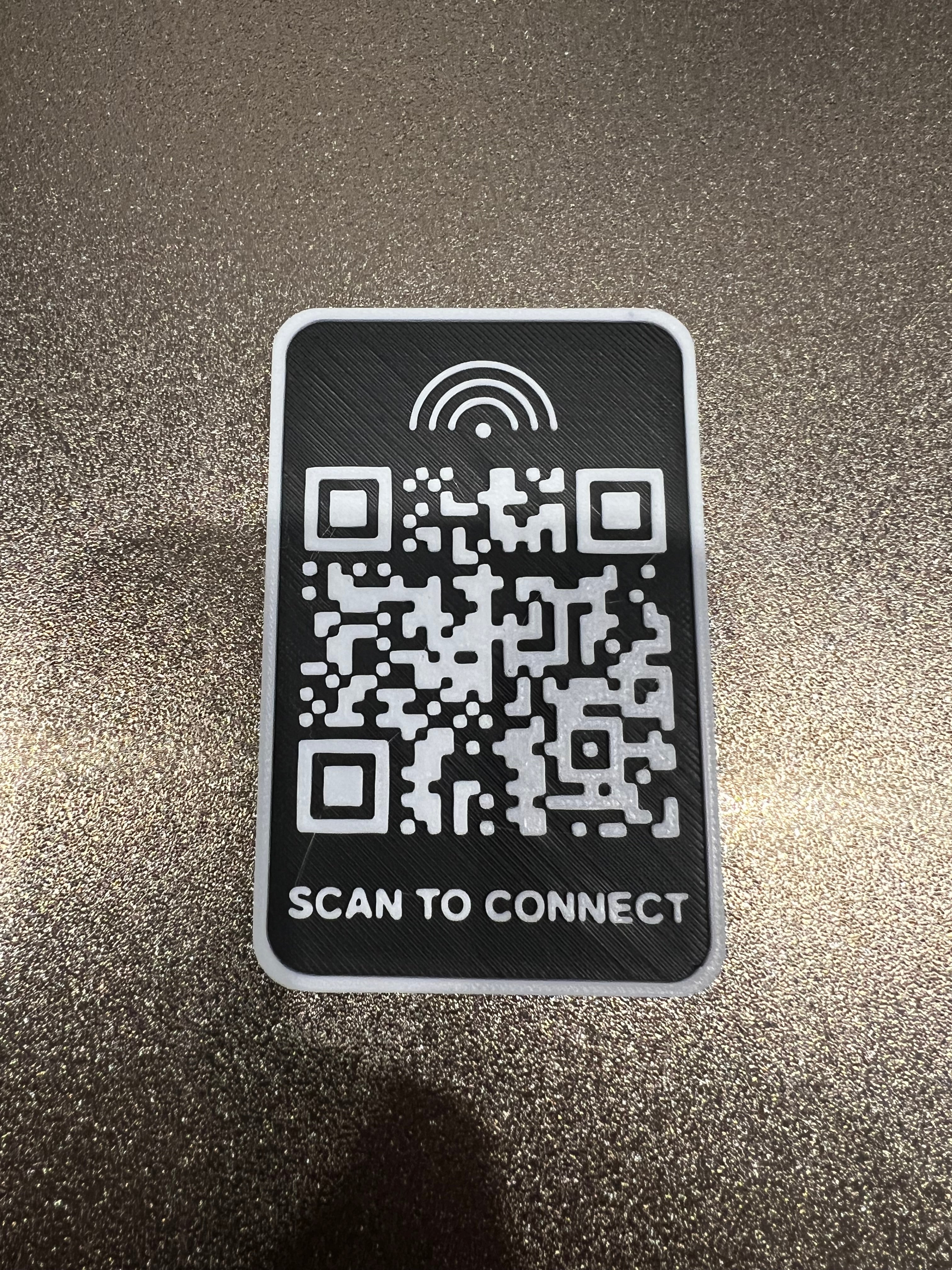 QR-kode WiFi-skilt